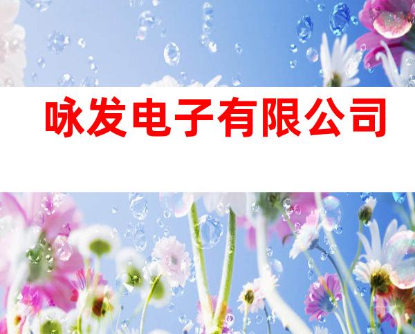 咏发电子有限公司